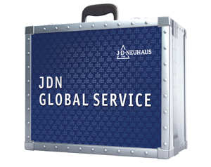 J D Neuhaus offer a worldwide service covering their full range of lifting and handling products