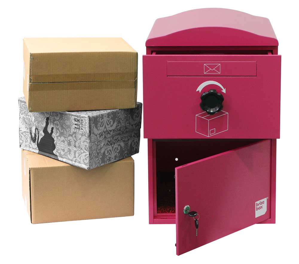 Brizebox has designed a parcel delivery box requiring minimum courier intervention