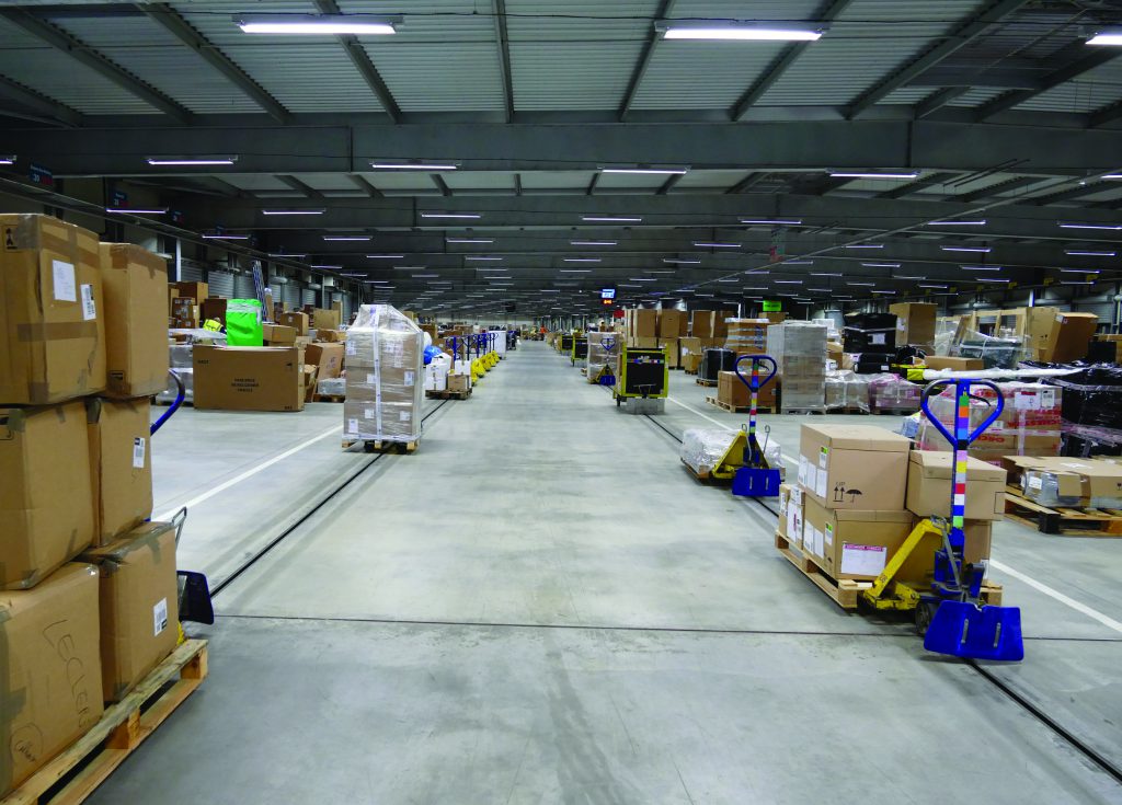 Egemin is expanding its Etow in floor chain conveyor product range