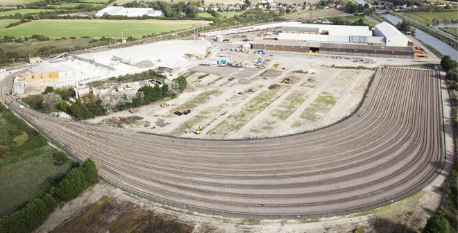 Potter Logistics Ely rail freight terminal growth on track