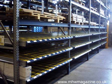 Pallet racking installation and live storage solution for MACO from SSI ...