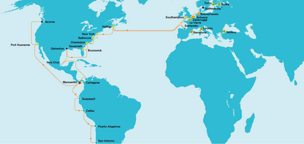 WWL doubles shipping frequency from Europe to U.S. West Coast 