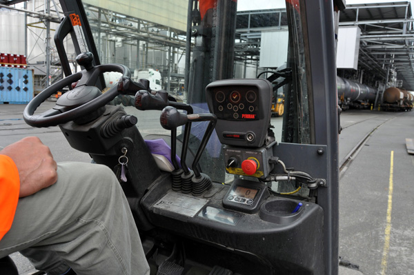 Pyroban explosion proofed forklifts