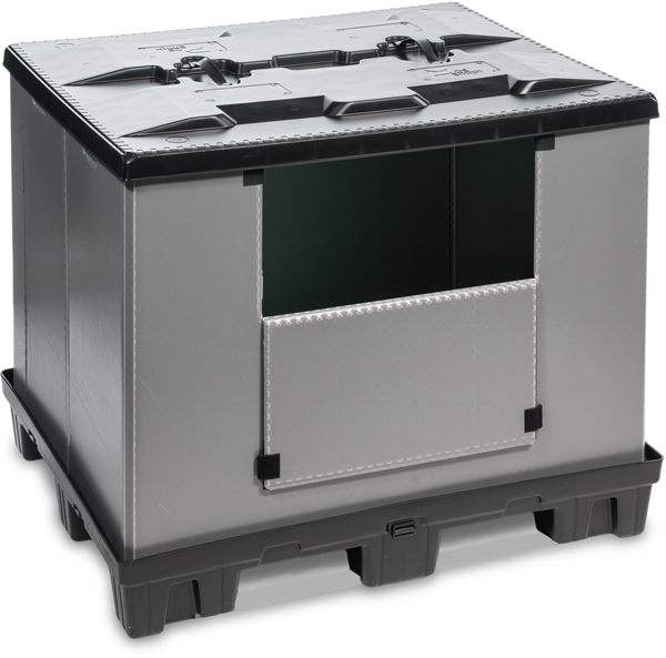Goplasticpallets.com launches best in class collapsible pallet box 1