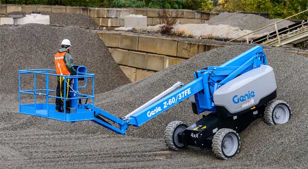 Terex Aerial Work Platforms (AWP) introduce a new fuel- electric Genie® Z™-boom lift at Bauma