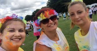 Stertil Dock Products girls complete Colour Rush to combat domestic abuse