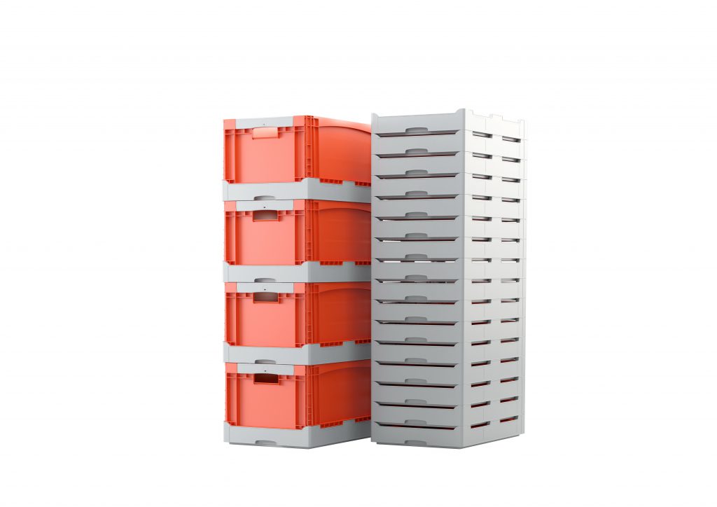 new EQ range of collapsible containers