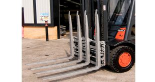 B&B Attachments introduce KAUP Double Pallet Handler at IMHX 2016