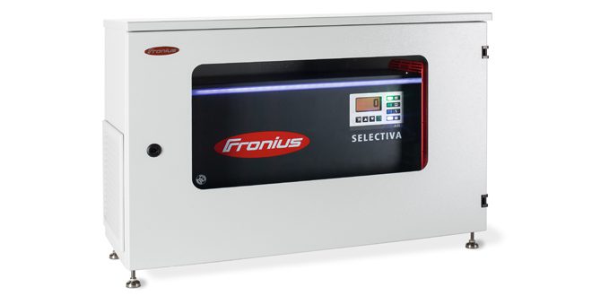 IP54 charger housing from Fronius protects outdoor battery charging systems from moisture and dust