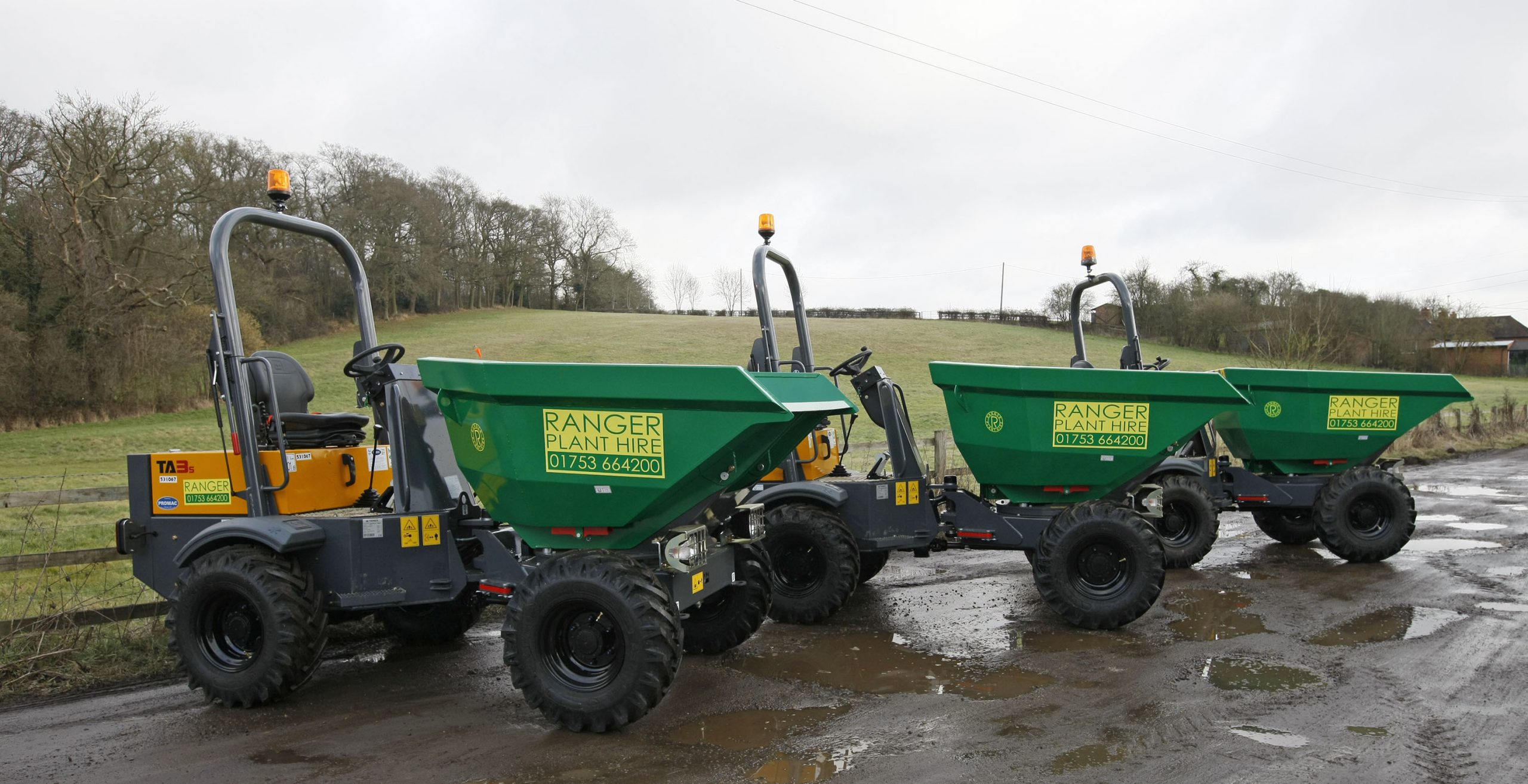 Ranger Plant adds five new Terex Construction site dumpers to equipment portfolio