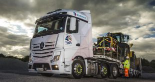 Eurovia puts safety first with Mercedes-Benz Actros and King low-loader