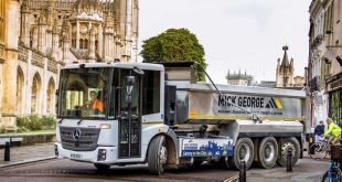 Mick George graduates to high visibility Mercedes-Benz Econic for Cambridge duties