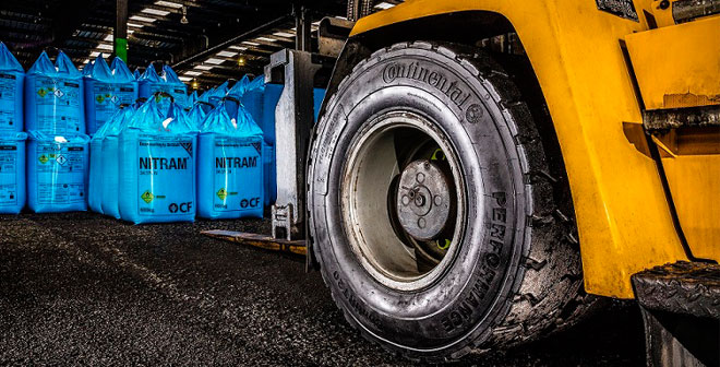 CF Fertilisers picks Continental Tires for safety and economy