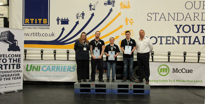 Grand finalists for RTITB International Forklift Operator of the Year announced