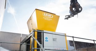 UNTHA largest four shaft shredder heads to LKM Recycling