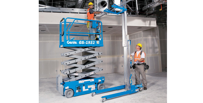 Genie UK distributors stock up with Genie® Personnel and Material Lifts
