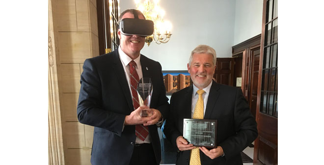 HAE virtual reality training programmes wins prestigious innovation award