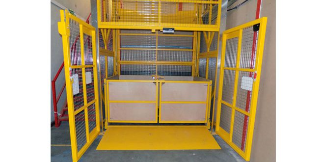 Transdek supplies latest mezzanine lift to Bettys & Taylors
