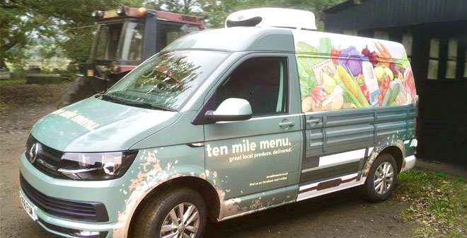 Maxoptra helps keep Ten Mile Menu food deliveries Lean and Green