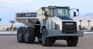 Terex Trucks Gen10 TA300 articulated hauler will be on display at Steinexpo