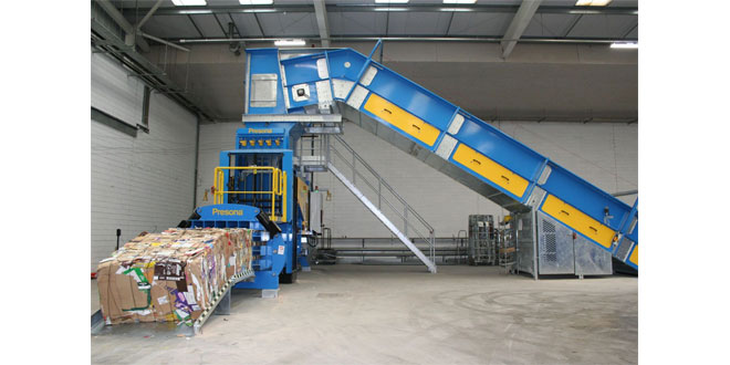 Heron Foods installs Presona baler and conveyor system