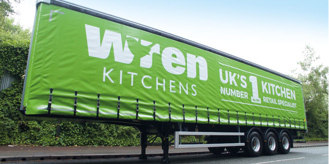 NEW CARTWRIGHT CUSTOMER WREN KITCHENS PLACE MAJOR ORDER FOR CURTAINSIDERS AND BOX VANS