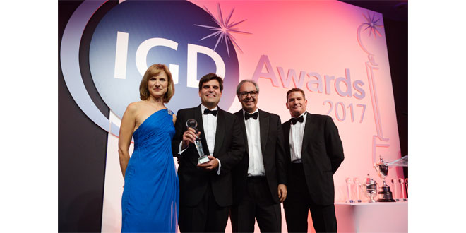 CHEP hounoured with IGD john Sainsbury Award
