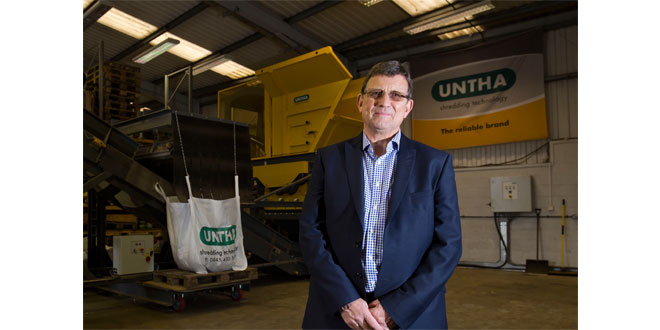UNTHA UK waste and recycling stalwart retires from industry