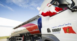 MEET TANKER CLAUS BIBBY DISTRIBUTION KEEPS BRITAIN STOCKED WITH TREATS THIS CHRISTMAS