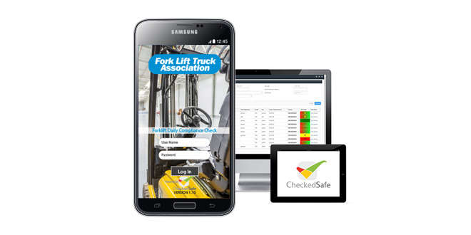 NEW APP FOR FORKLIFTS MAKES DAILY CHECKS PAPERLESS