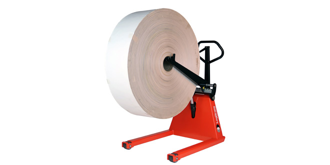 foil reels paper reels or cylinders are to be positioned in unwinders or packing and production machines