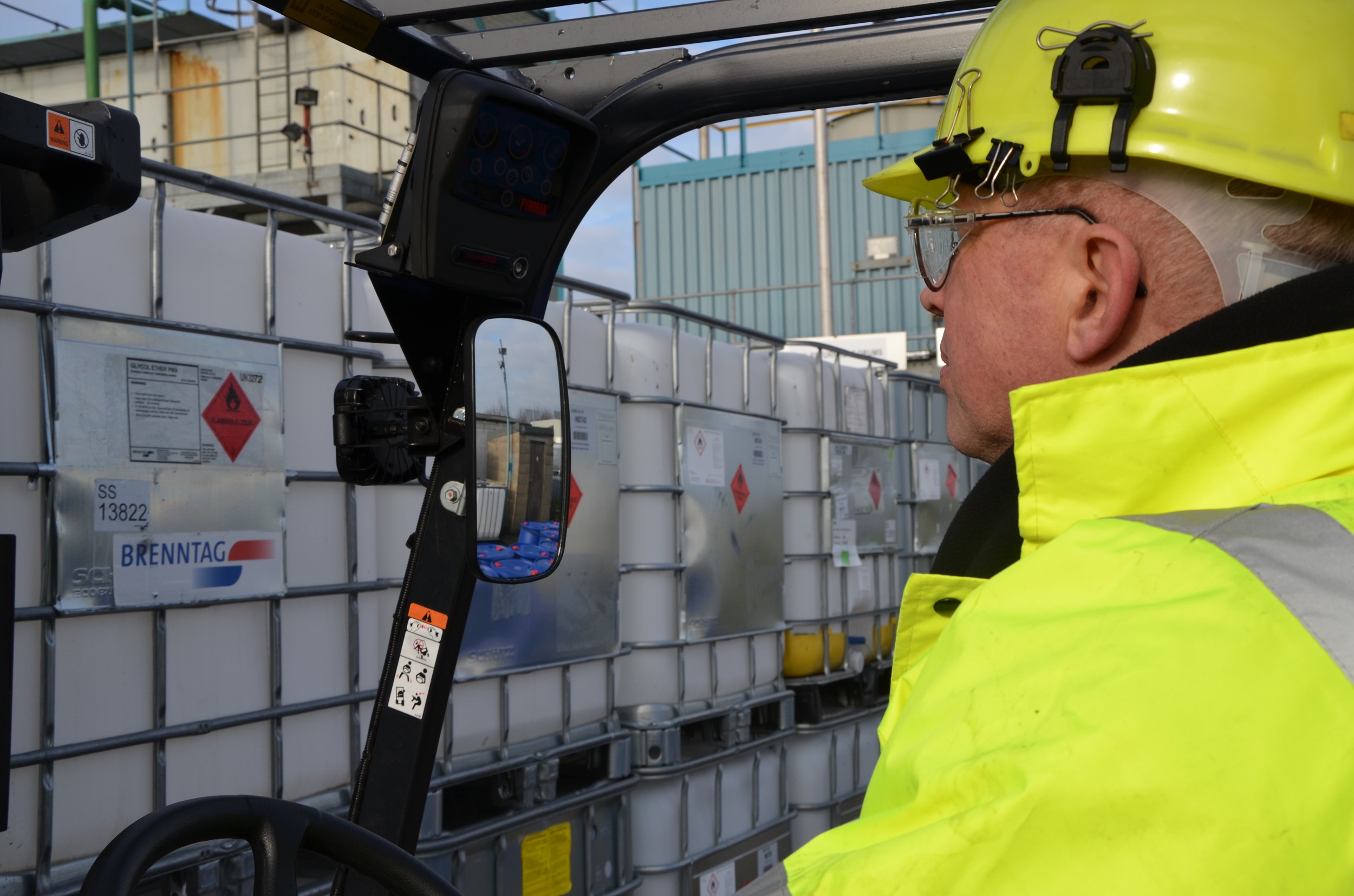 Pyroban Lift truck driver awareness systems have changed