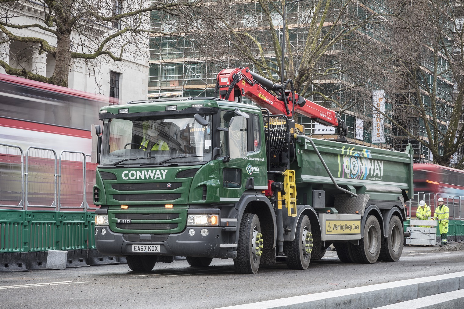 FM Conway leads on air quality standards with 7m GBP fleet investment