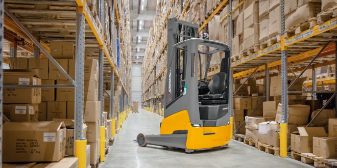 Jungheinrich World Premiere Of The Etv 216i The Worlds First Reach Truck With Built In Lithium 1602