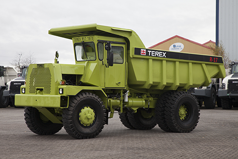 The 40-year-old R17 hauler represents both the history and evolution of Terex Trucks