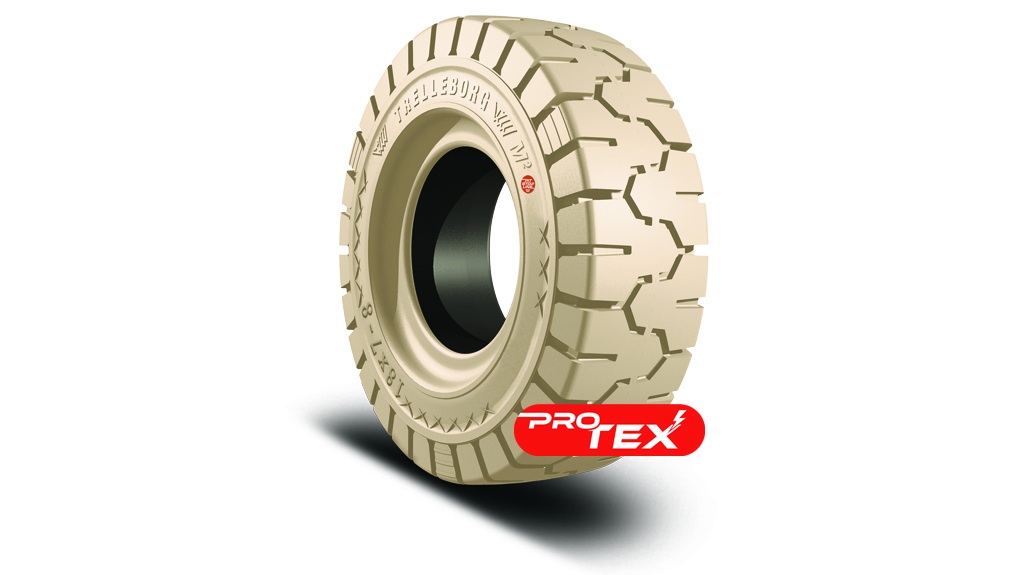 Trelleborg unveils the revolutionary ProTex electrically conductive non-marking tyres