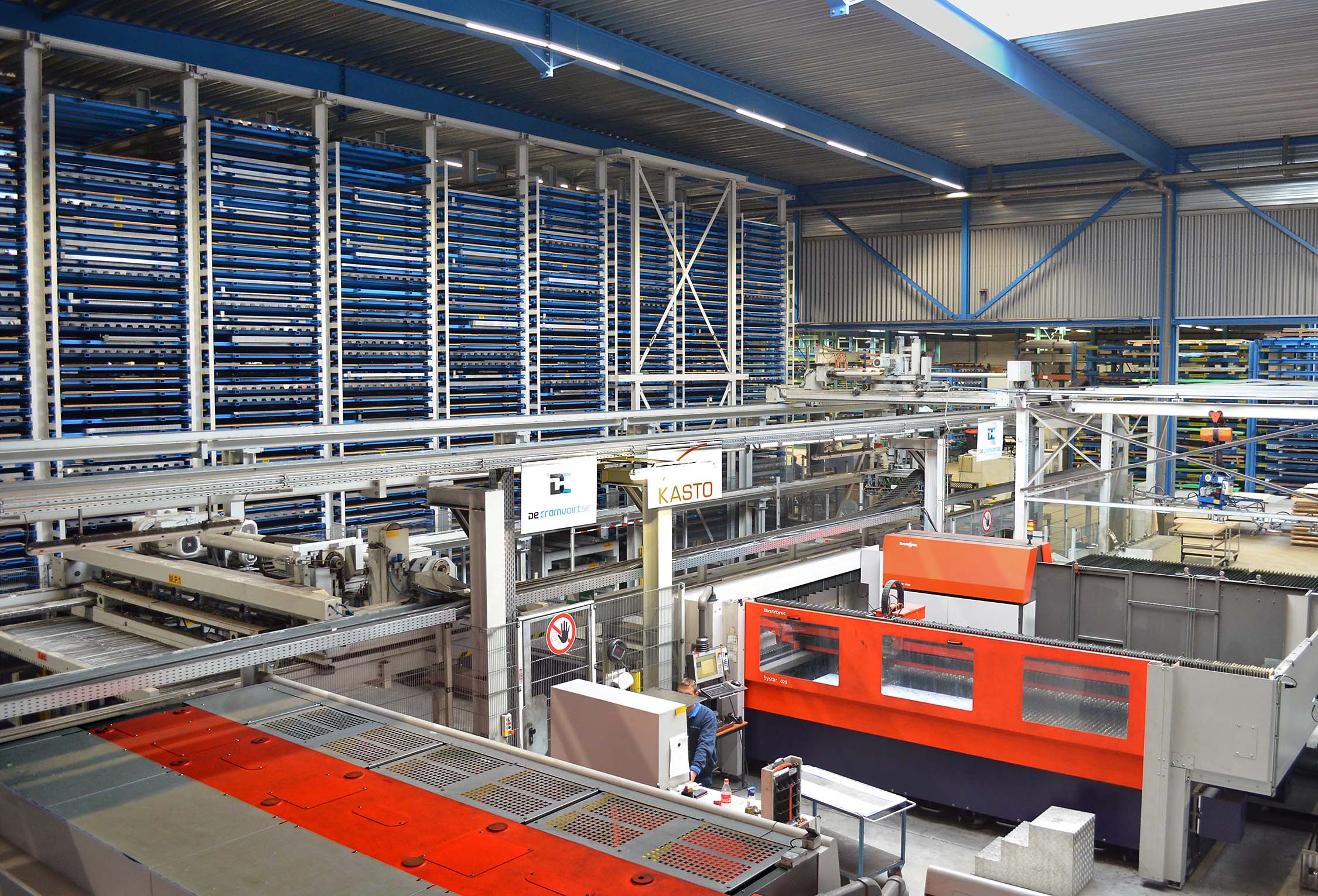 Kasto AUTOMATED SHEET METAL STORAGE AND HANDLING CUTS DELIVERY TIMES