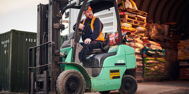 Wm McIvor & Son and its LPG-fuelled forklift trucks star in Calor new ad campaign