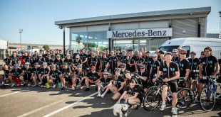 Mercedes-Benz Vans colleagues saddle up for charity