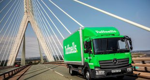 Tuffnells updates its brand image with 10 advanced Mercedes-Benz Atego from Roanza