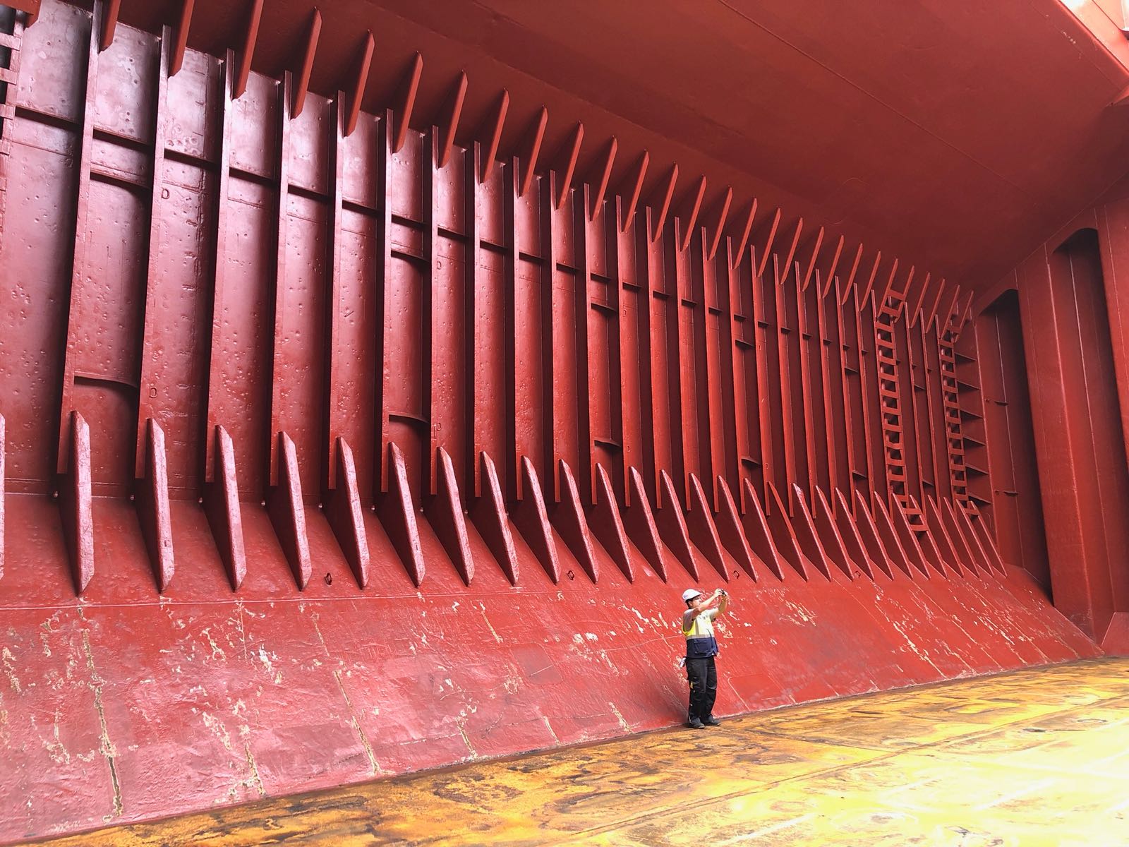 Ward Inside the first vessel to ship to Turkey