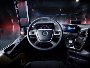 Actros Edition 1 Inside cab view