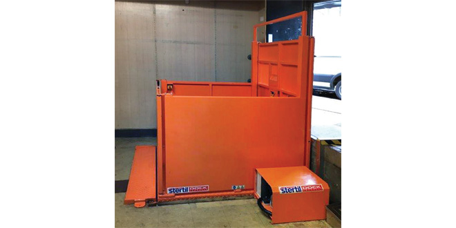 STERTIL SCISSOR LIFT ENSURES SAFETY IN CONFINED SPACE