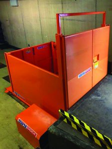 Stertil Dock Products has designed manufactured and installed scissor lift