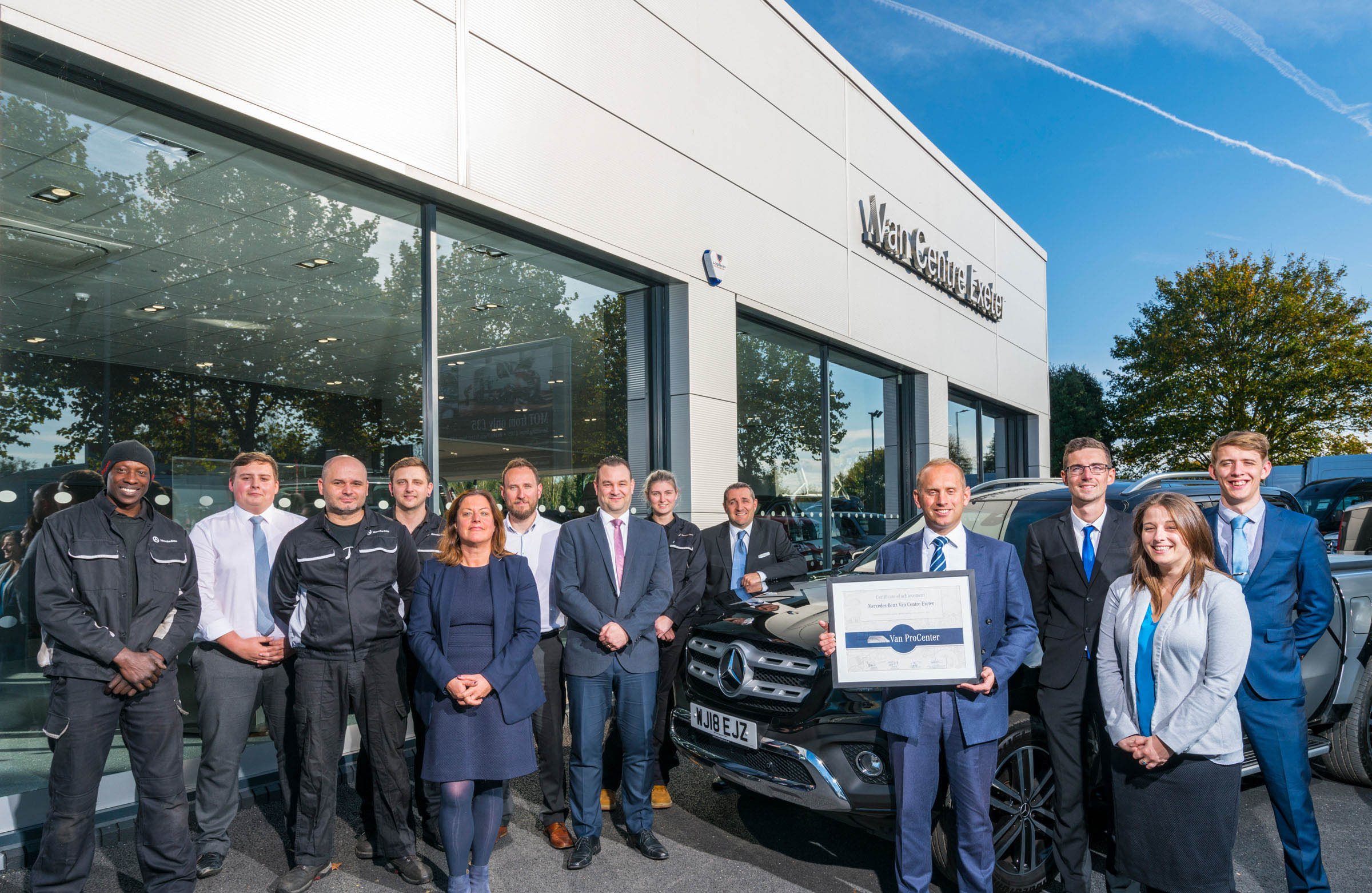 Exeter Dealer secures coveted Mercedes-Benz Vans quality accreditation ...