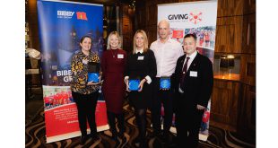 BIBBY DISTRIBUTION TRIO PRAISED FOR THEIR PART IN MARKING 10 MILLION GBP MILESTONE FOR CHARITY