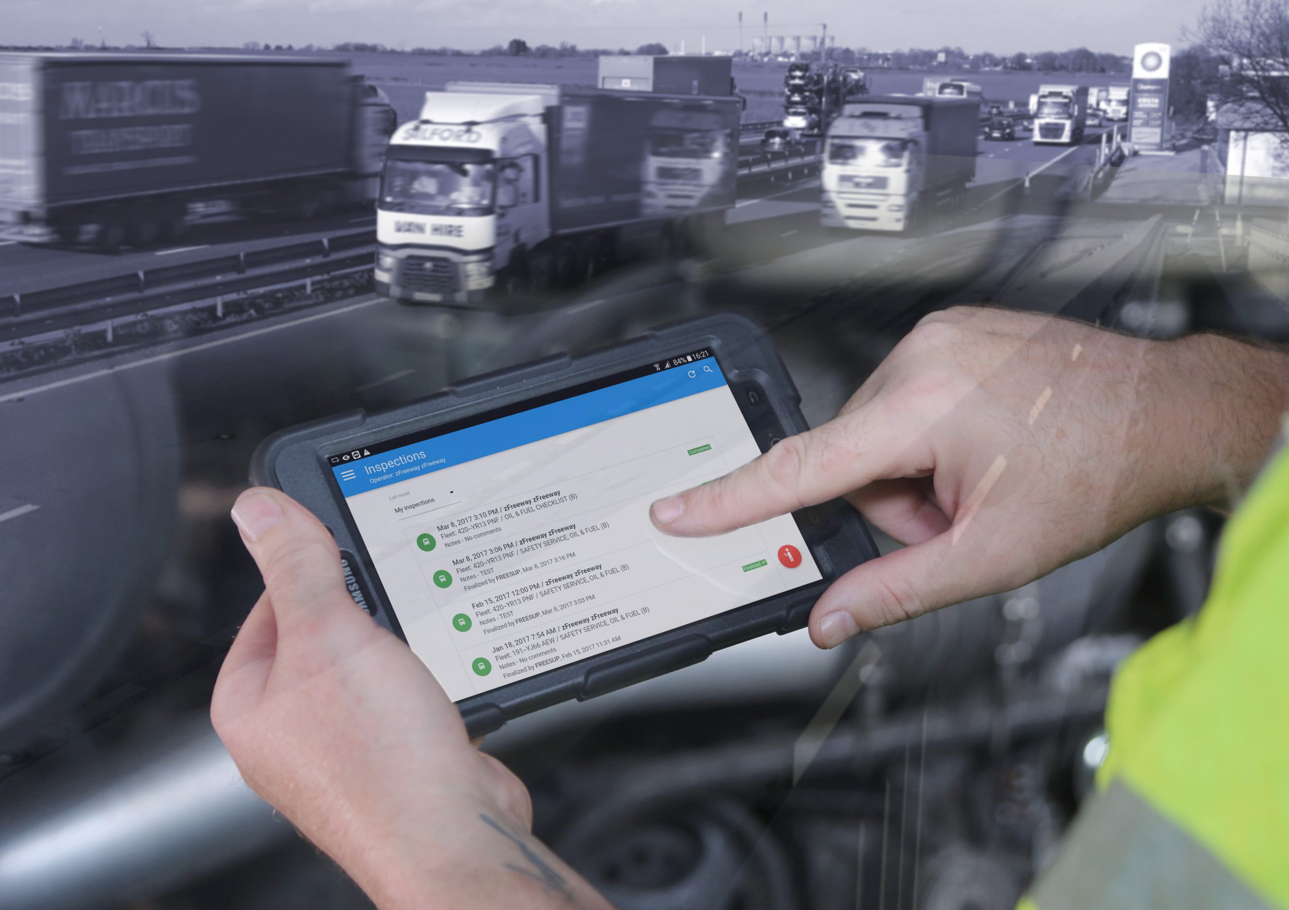 Compliance Drives Transport Operators to Digital Working with Mobile Apps