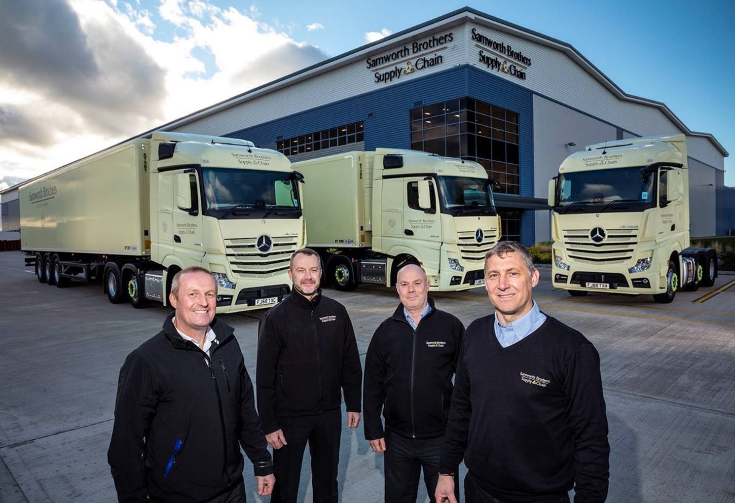 Samworth Brothers enters 2019 with breakthrough fleet of 18 Mercedes-Benz Actros