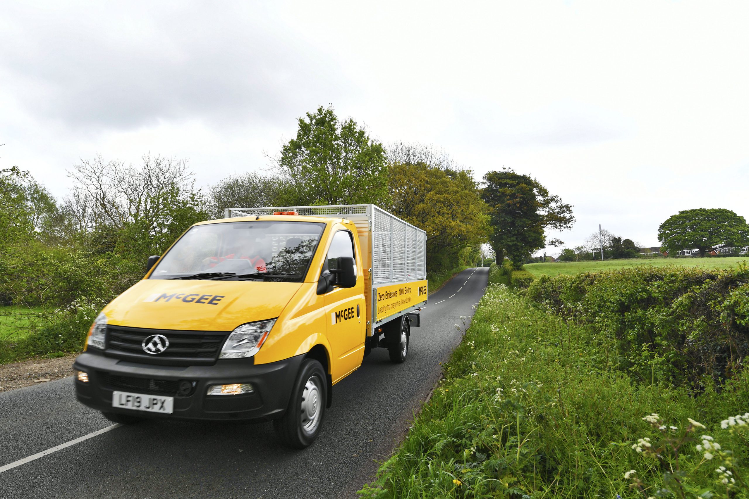 Specialist Contractor McGee looks to the future with the all-electric LDV EV80