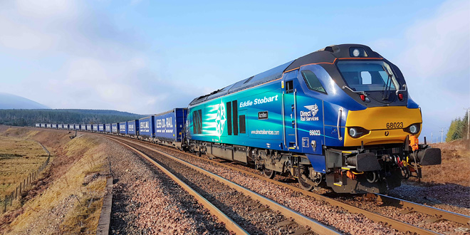 FORTH PORTS EDDIE STOBART AND DIRECT RAIL SERVICES LAUNCH NEW RAIL SERVICE